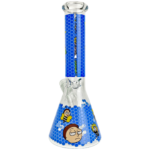 10" Rick & Morty Honeycomb Decal Beaker (one off) - Image 6