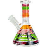 6" Palm Tree Encalmo Decal Beaker - Image 2