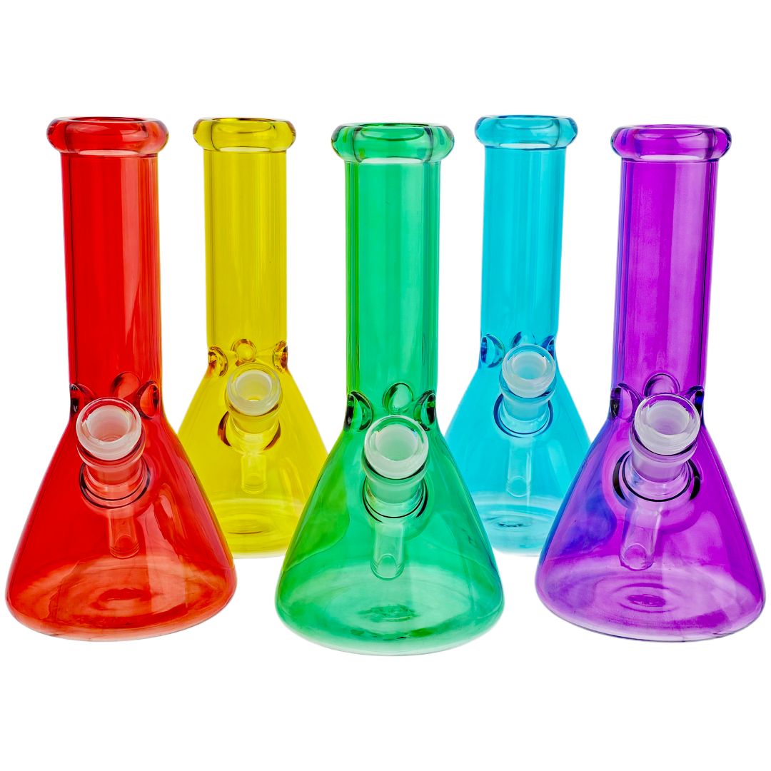 ESC037 Cannabis Bongs 8" Highlighter Beaker - Image 1
