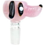 3" 14mm Cartoon Dog Face Flower Bowl - Image 4