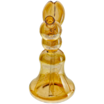 8" Iridescent Balloon Dog Hourglass Flask Rig - Image 2