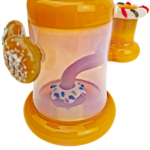 7" Stacked Donut w/ Perc & Donut Cab on Back Rig - Image 5