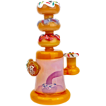 7" Stacked Donut w/ Perc & Donut Cab on Back Rig - Image 4