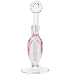 5" Footed Pink Heart Rig - Image 3