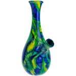 7" Watercolor Style Glass Vase Bong - Image 5