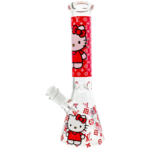 10" Red Hello Kitty Decal Beaker - Image 4