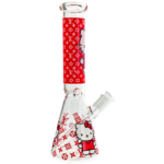 10" Red Hello Kitty Decal Beaker - Image 8