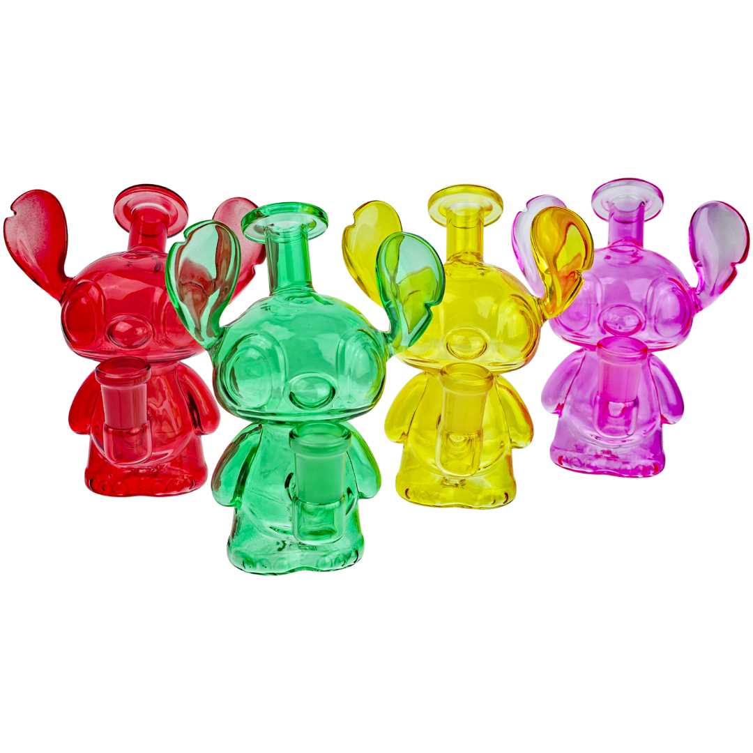 FGP7451 Weed Dab Rigs 5" Full Color Stitch Standing Rig - Image 1