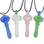 3" Glass Hand Pipe Pendant