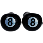 4" Black 8 Ball Hand Pipe - Image 2