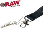 RAW Smokers Lanyard Black 1pc - Image 4