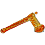 7" Fume Wave Hammer Bubbler w/ Mushroom Implosion - Image 2