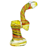 5" Fume Rasta Swirl Body Bubbler - Image 2