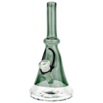 6.5" Costa Glass Two-Tone Flask Rig - Gray - Image 2