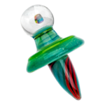 14 M 90° Color Ribbon w/ Opal Slurper Carb Cap & Pillar Banger Set - Image 5