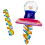 14 M 90° Color Ribbon w/ Opal Slurper Carb Cap & Pillar Banger Set - Image 8