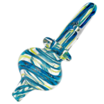 3" Color Fume Swirl Carb Cap - Image 7