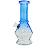 6" Gradient Soda Lime Beaker w/ Carb Bongs – 6 Pack Display - Image 3