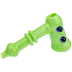 5" Solid Color Hammer Bubbler w/ Double Maria Neck - Image 4