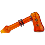 5" Solid Color Hammer Bubbler w/ Double Maria Neck - Image 6