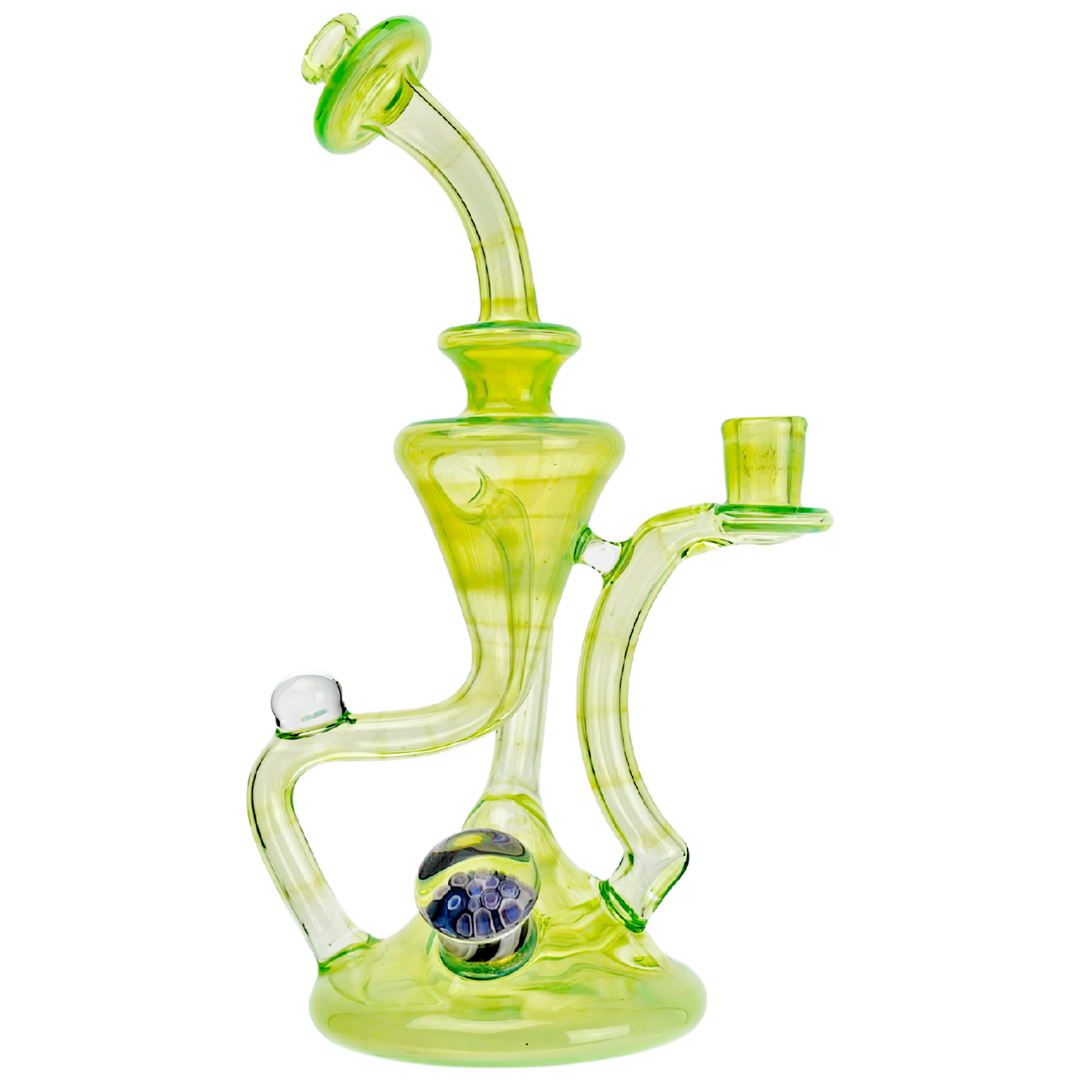 Creep Recycler Slime Cannabis Heady Dab Rig Creep Recycler - Slime - Image 1