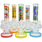 10" Cartoon Decal Venetian Beaker