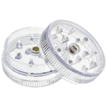 1" Plastic Two Piece Magnetic Grinder - 24 Pack Display - Image 6
