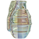 3.5" Iridescent Grenade Hand Pipe - Image 5