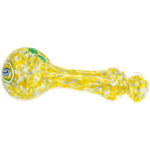 4.5" Frit Maria & Flower Hand Pipe - Image 8
