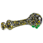 4.5" Frit Maria & Flower Hand Pipe - Image 10