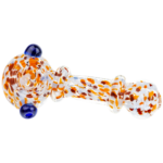 5" Rainbow Frit Maria Color Dot Hand Pipe - Image 2