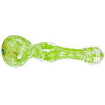 5" Frit Donut Flower Hand Pipe - Image 3