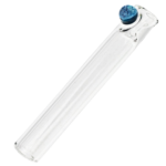 3" Clear Chillum w/ Dichro (One Off) - Image 2