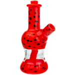 4.5" Rude Boy Cheeto Print Mini Bottle - Red - Image 3