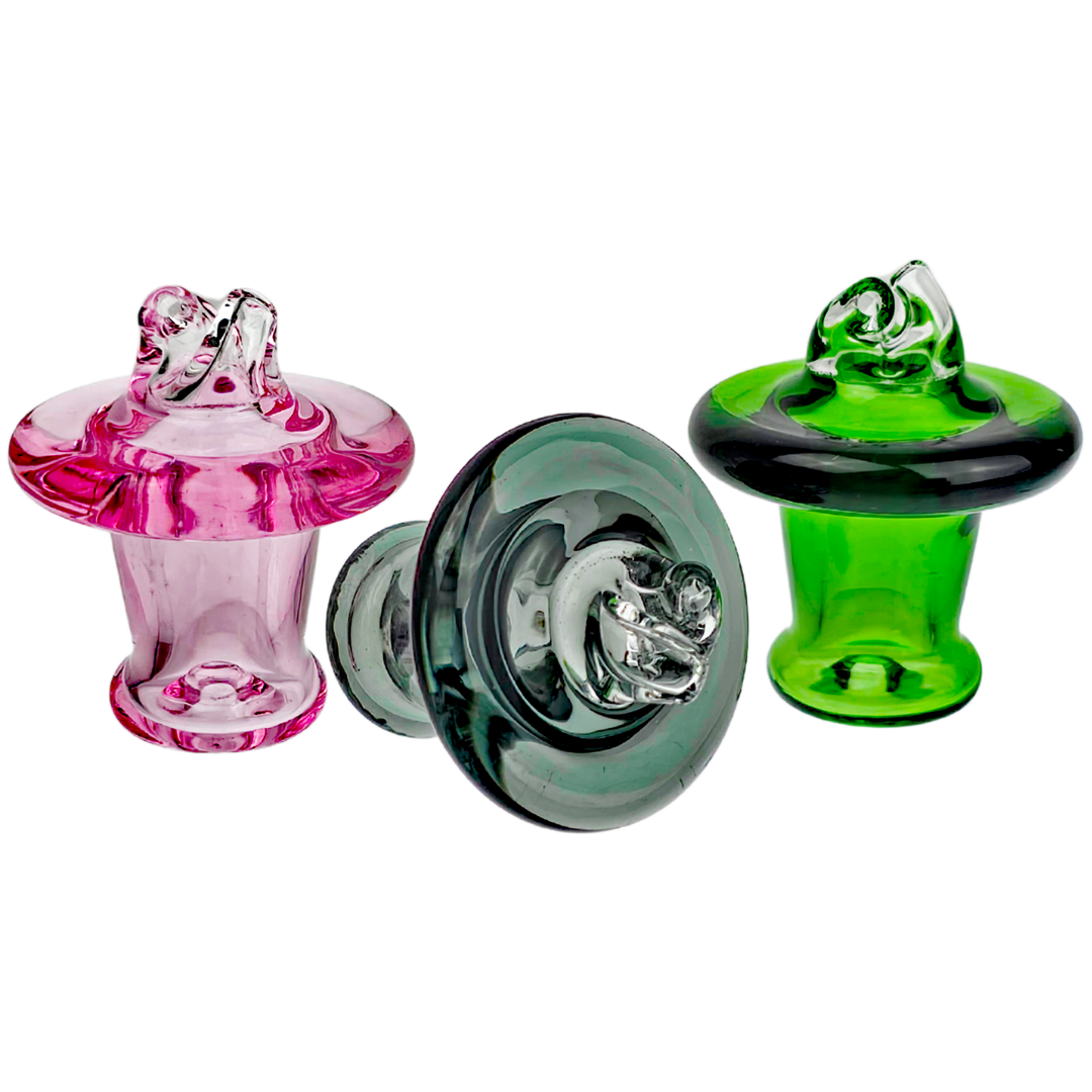 SA1622 WEED CARB CAPS 2.5" Full Color Spinner Carb Cap - Image 1