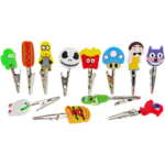 Silicone & Stainless Steel Roach Clips - 150ct Jar - Image 9