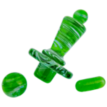 1.5" Color Swirl Terp Slurper Set (One Off) - Image 3