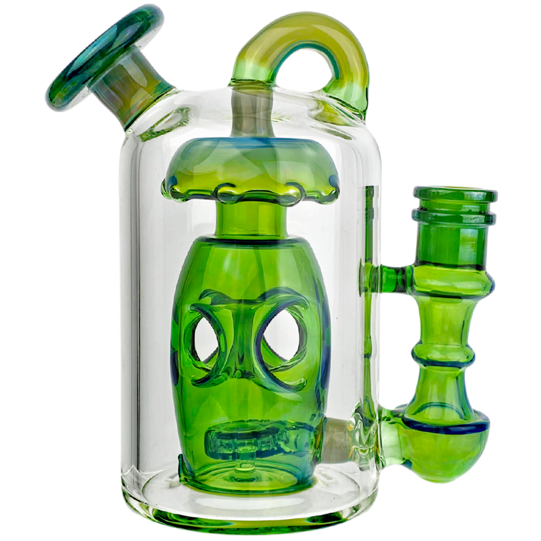 XM3008 DAB RIG 6" Color Fume Top Drain Recycler - Image 1