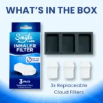 Smyle Inhaler Replaceable Filters - 3 Pack - Image 6