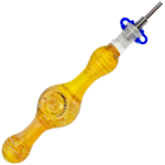 7" Fume Flower Bowl Nectar Straw - Image 2