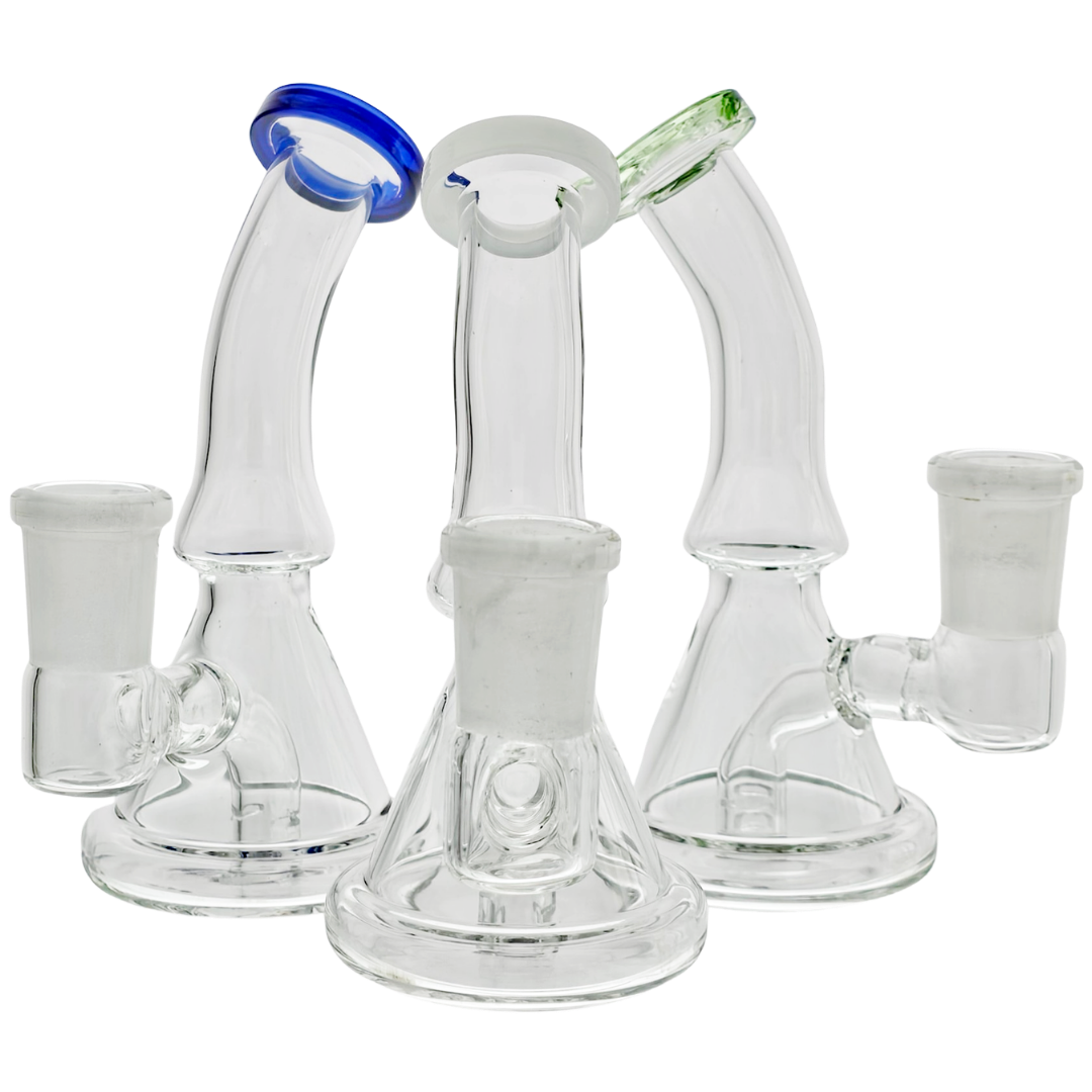 CGB1109 DAB RIGS 4.5" Color Lip Mini Fixie Bell Rig - Image 1