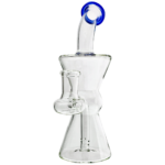 6.5" Clear Hourglass Orb Fixie Rig - Image 2