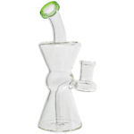 6.5" Clear Hourglass Orb Fixie Rig - Image 4