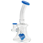 6.5" Color Accent Cube Perc Banger Hanger - Image 3