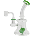 6.5" Color Accent Cube Perc Banger Hanger - Image 5