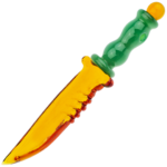 5" Glass Hunting Knife Dab Tool - Image 2