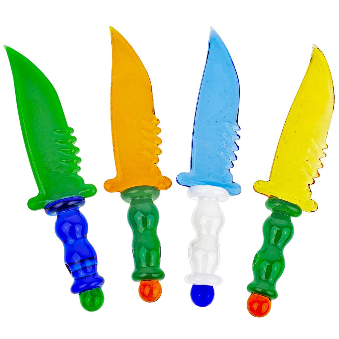 DR-48 DAB TOOLS 5" Glass Hunting Knife Dab Tool - Image 1