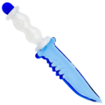 5" Glass Hunting Knife Dab Tool - Image 3