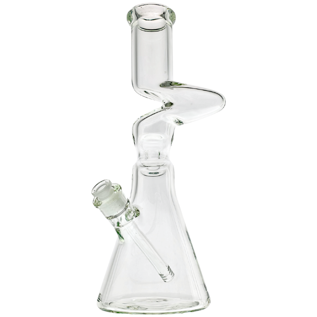 FGP4292 CANNABIS BONG 14" Clear 7mm Zong - Image 1