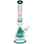 17" Color Accent Venetian Cone & Donut Perc Beaker - Image 2